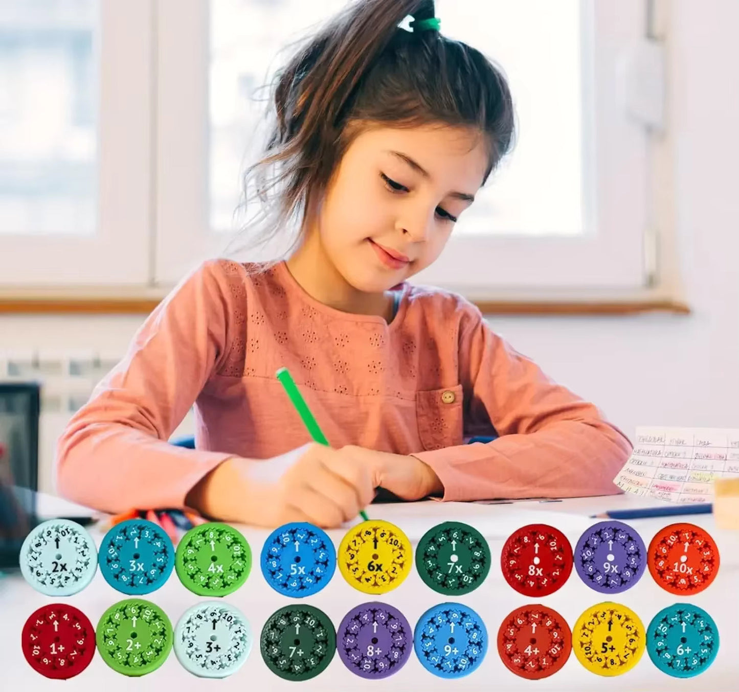 ספינרים מתמטיים - כלי עזר לחיזוק כפל, חילוק, חיבור וחיסור